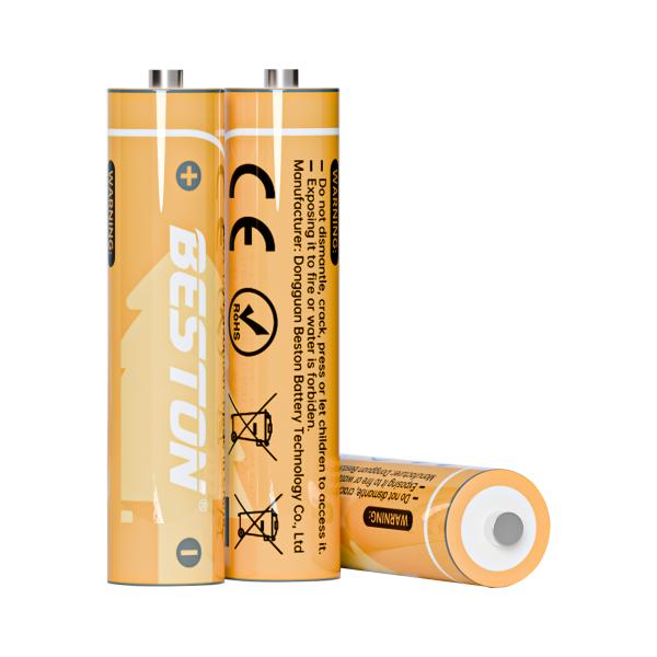 Bộ 4 Pin Pin sạc 1.5V 3A Beston AAA Li-ion 666mWh