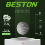 Vỉ 5 viên pin CR2032 Beston Pin cúc áo 3V dùng cho điều khiển xe máy ,điều khiển quạt, cân điện tử