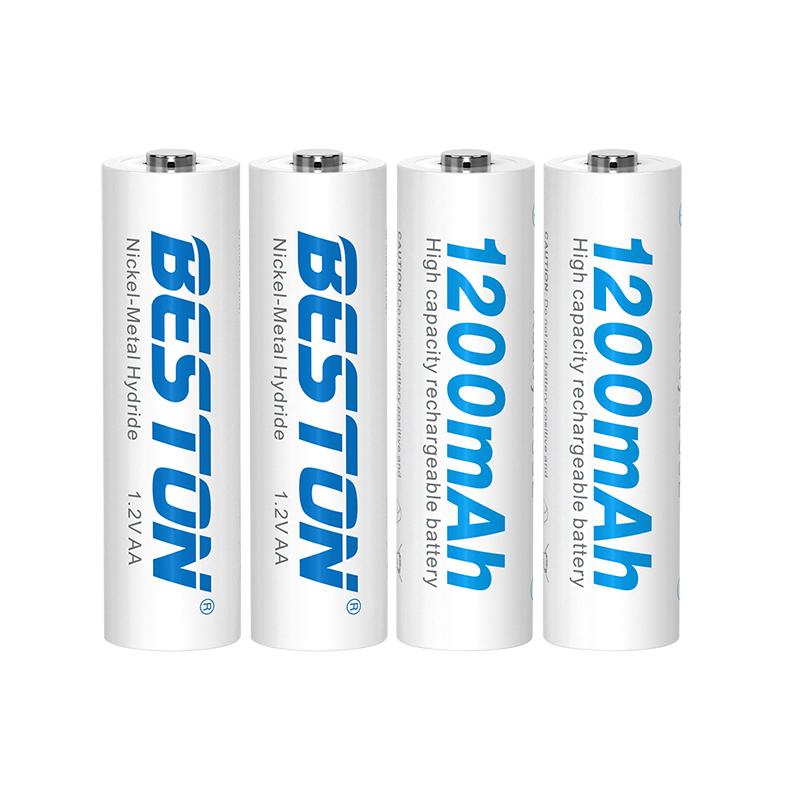Pin sạc Beston AA 1.2V – 1200mAh. (hộp 4 viên)