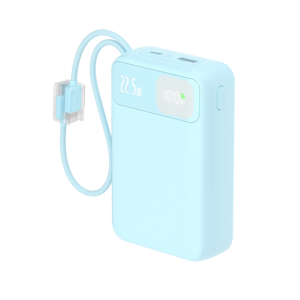 Sạc dự phòng Beston dung lượng 20000mAh, sạc nhanh 22.5W, tích hợp cáp – PBCL07
