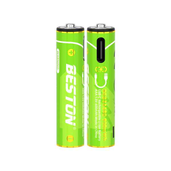 Hộp 4 viên Pin sạc Beston AAA Lithium USB-C 1.5V 666/900mWh,3AC-18/3AC-25