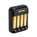 Bộ sạc pin Beston dành cho pin AA AAA Lithium 1.5V M7032 tự ngắt